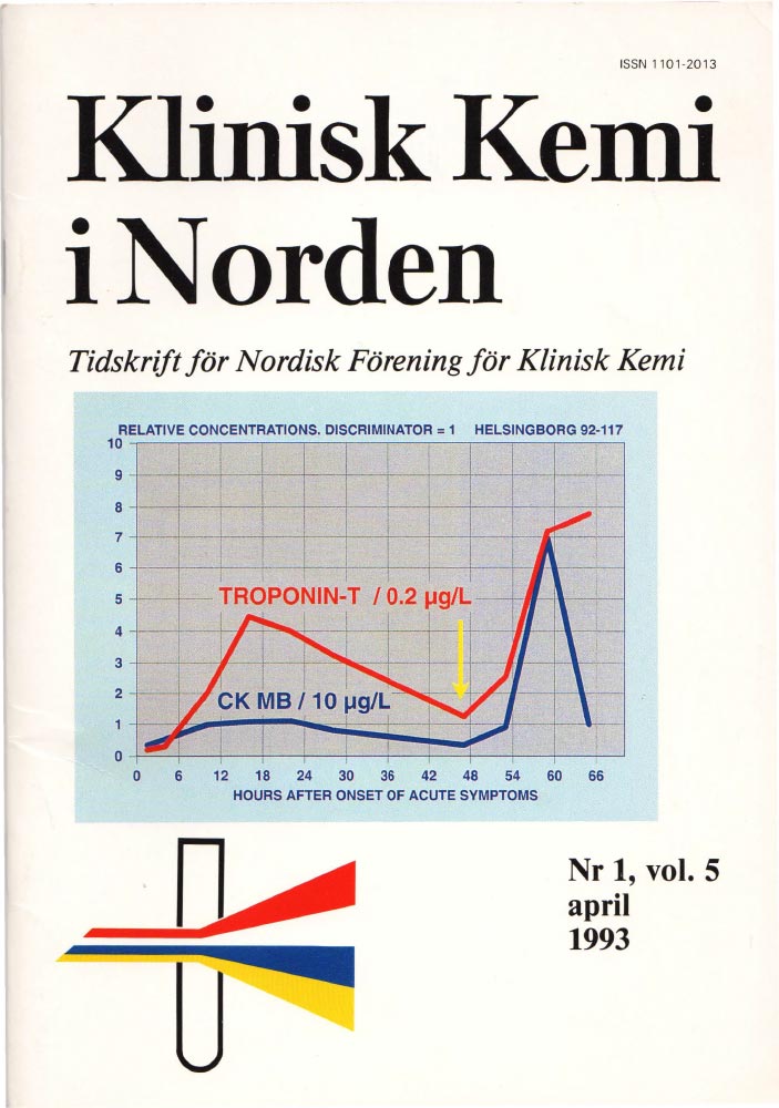 Klinisk Kjemi i Norden – Nr. 1, vol. 5, 1993