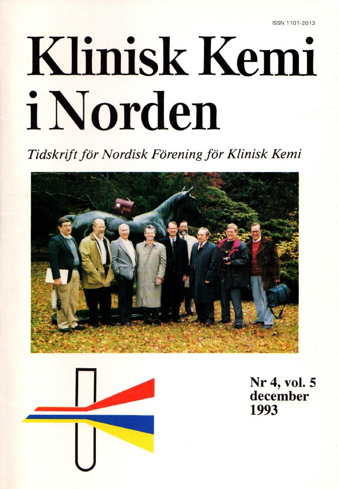 Klinisk Kjemi i Norden – Nr. 4, vol. 5, 1993