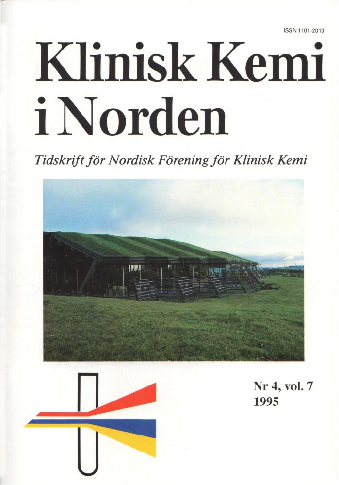 Klinisk Kjemi i Norden – Nr. 4, vol. 7, 1995