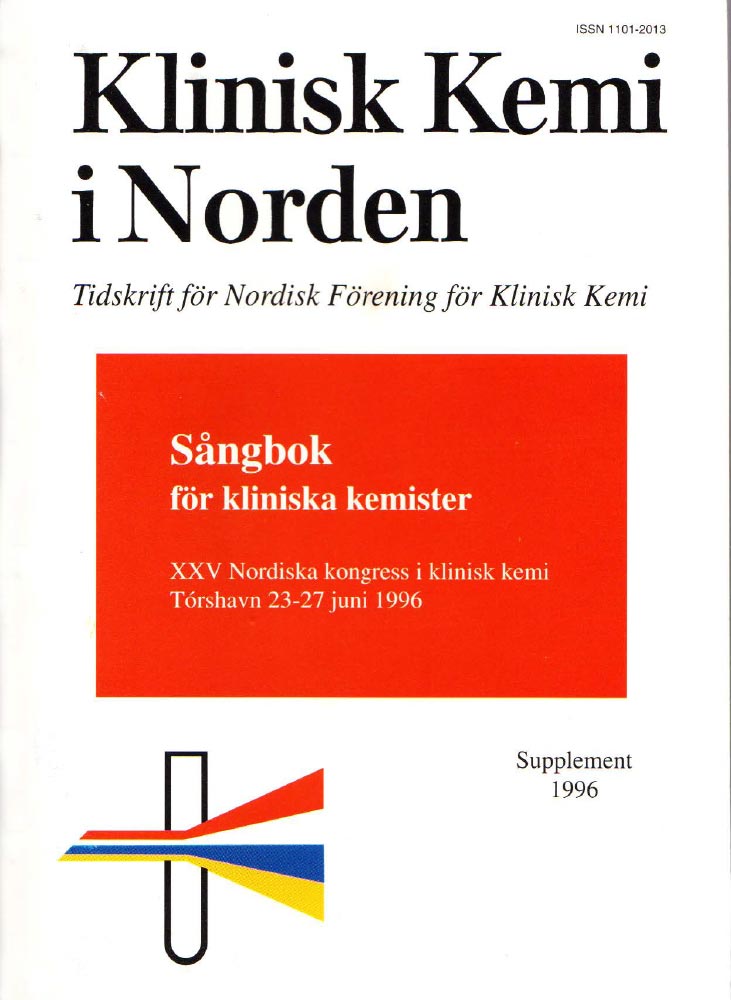 Klinisk Kjemi i Norden – 1996 special issue