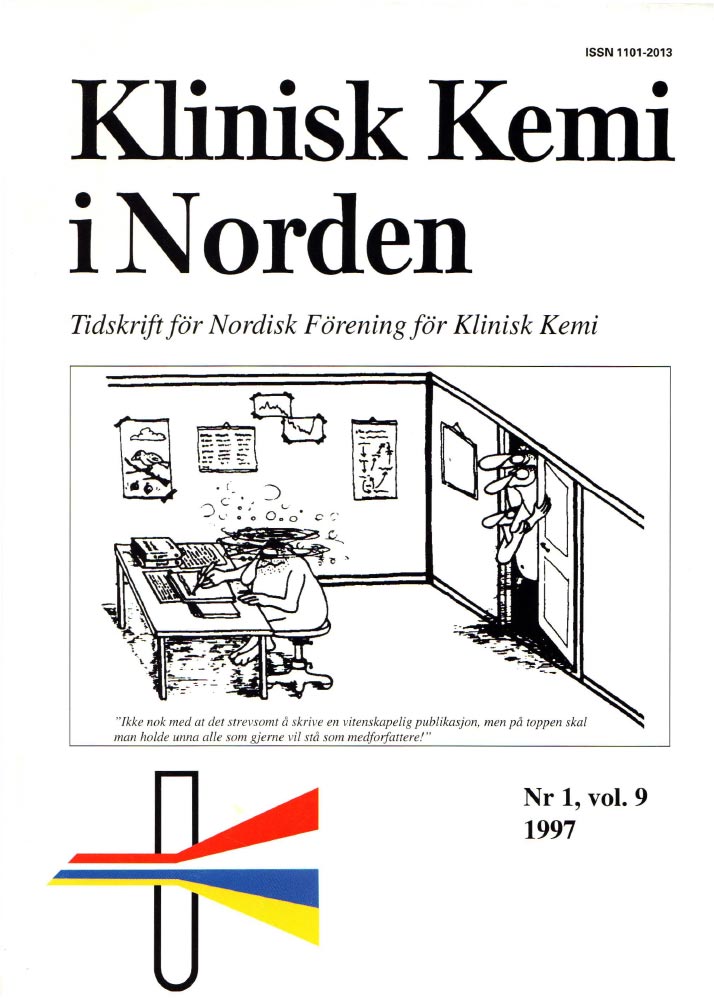 Klinisk Kjemi i Norden – Nr. 1, vol. 9, 1997