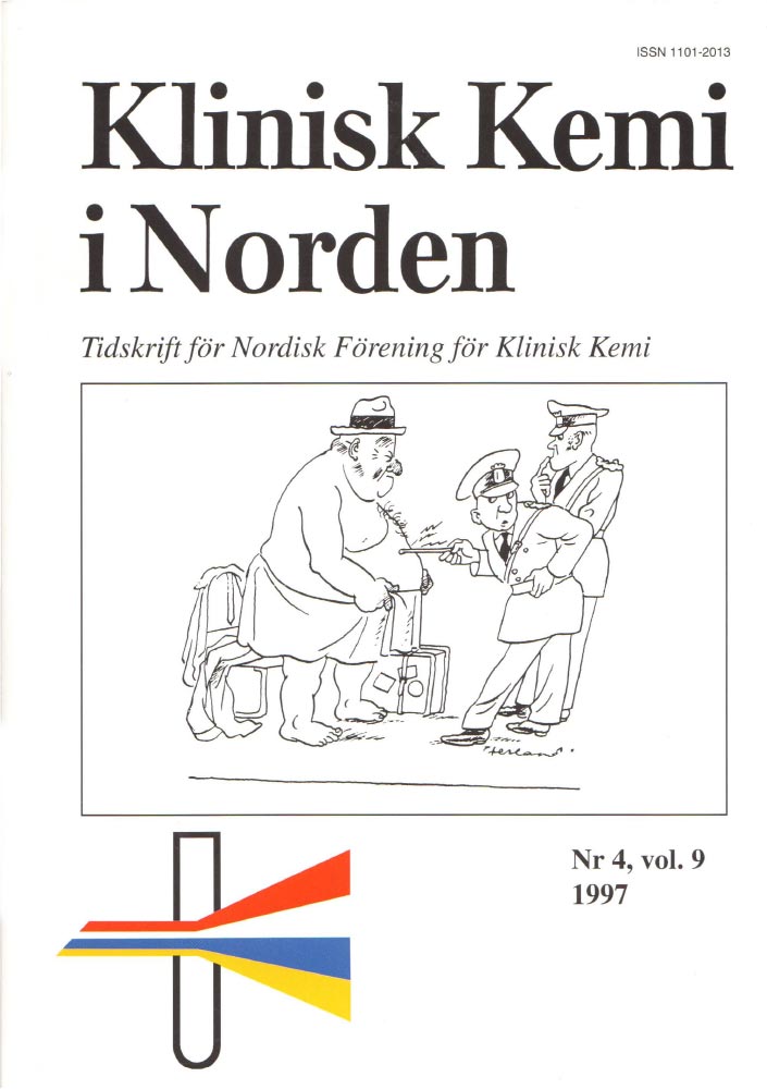 Klinisk Kjemi i Norden – Nr. 4, vol. 9, 1997