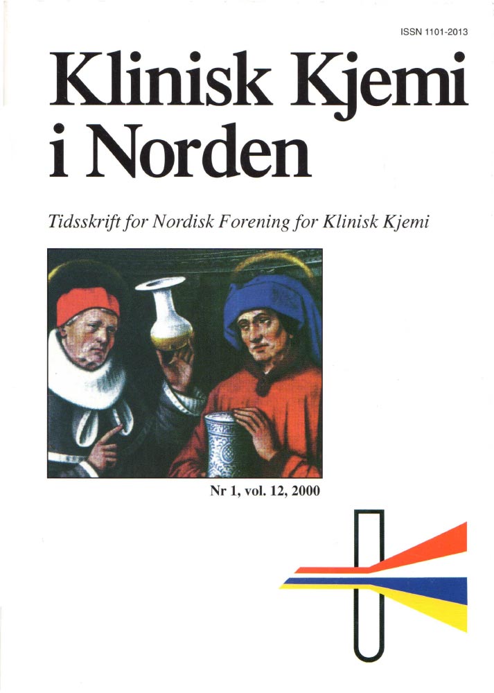 Klinisk Kjemi i Norden – Nr. 1, vol. 12, 2000