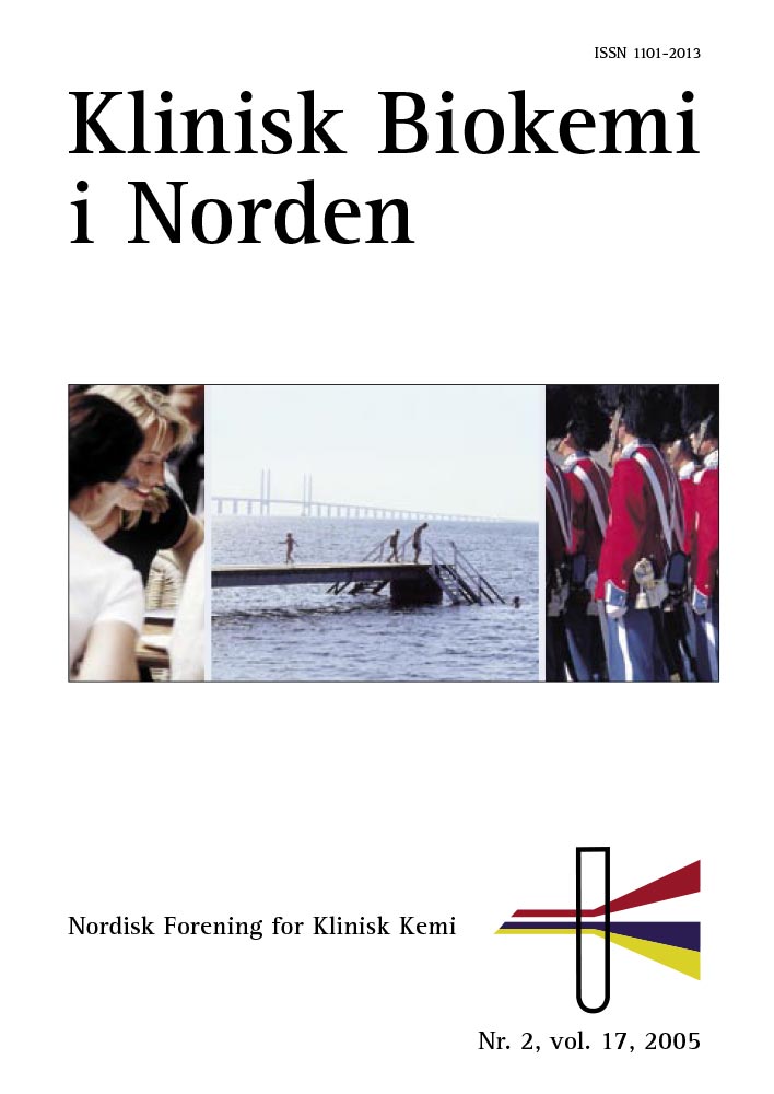 Klinisk Biokemi i Norden – Nr. 3, vol. 17, 2005