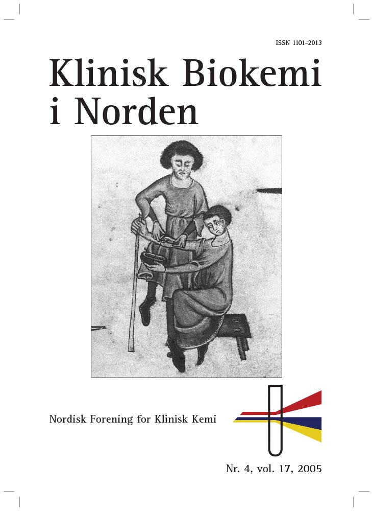 Klinisk Biokemi i Norden – Nr. 4, vol. 17, 2005