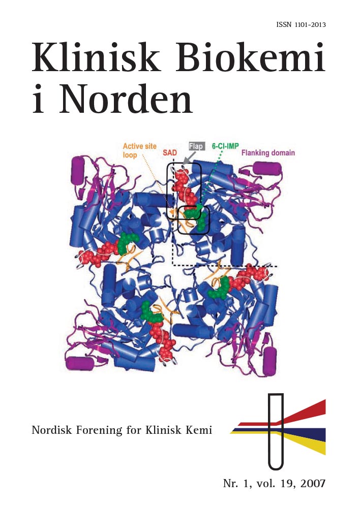 Klinisk Biokemi i Norden – Nr. 1, vol. 19, 2007