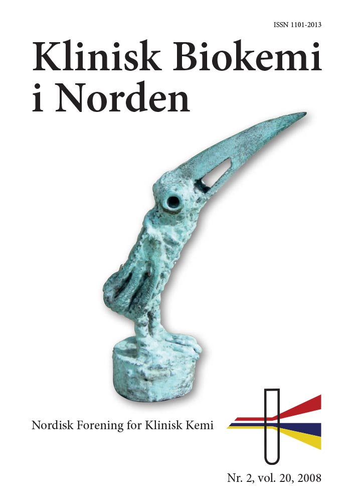 Klinisk Biokemi i Norden – Nr. 2, vol. 20, 2008