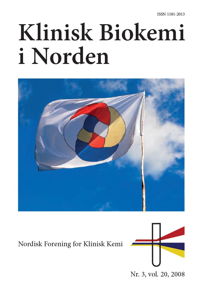 Klinisk Biokemi i Norden – Nr. 3, vol. 20, 2008