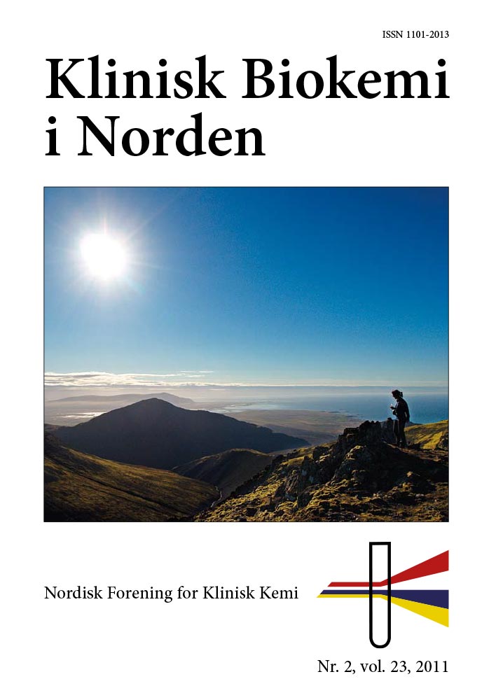 Klinisk Biokemi i Norden – Nr. 2, vol. 23, 2011