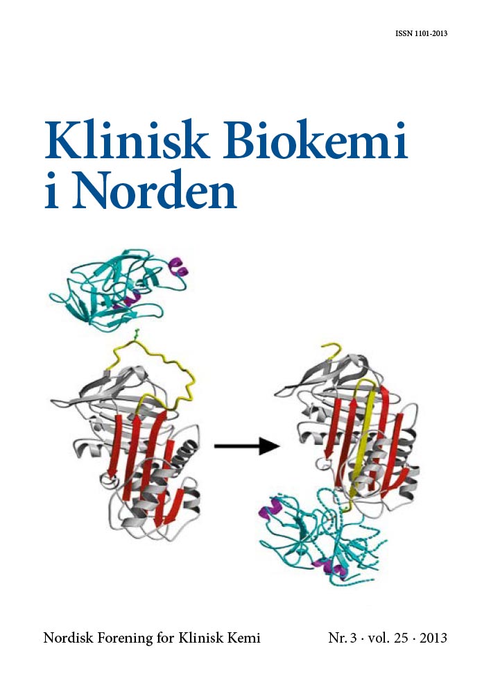 Klinisk Biokemi i Norden – Nr. 3, vol. 25, 2013