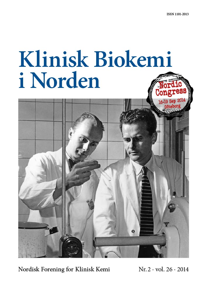 Klinisk Biokemi i Norden – Nr. 2, vol. 26, 2014