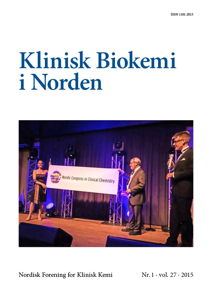 Klinisk Biokemi i Norden – Nr. 1, vol. 27, 2015