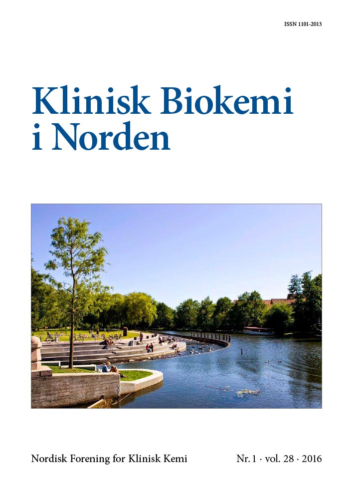 Klinisk Biokemi i Norden – Nr. 1, vol. 28, 2016