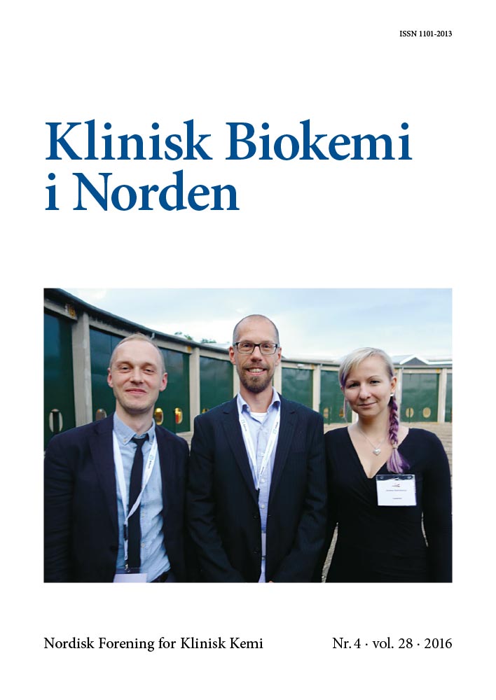 Klinisk Biokemi i Norden – Nr. 4, vol. 28, 2016