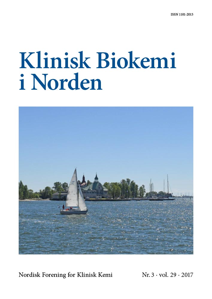 Klinisk Biokemi i Norden – Nr. 3, vol. 29, 2017