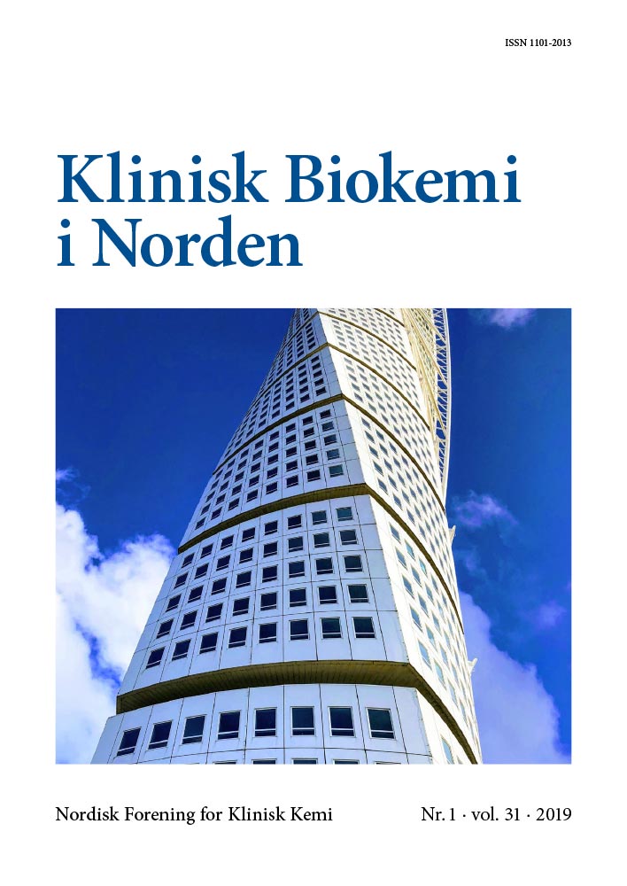 Klinisk Biokemi i Norden – Nr. 1, vol. 31, 2019