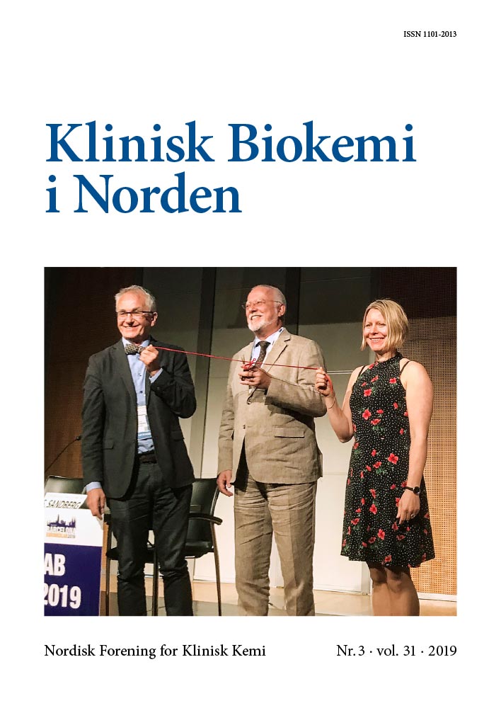 Klinisk Biokemi i Norden – Nr. 3, vol. 31, 2019