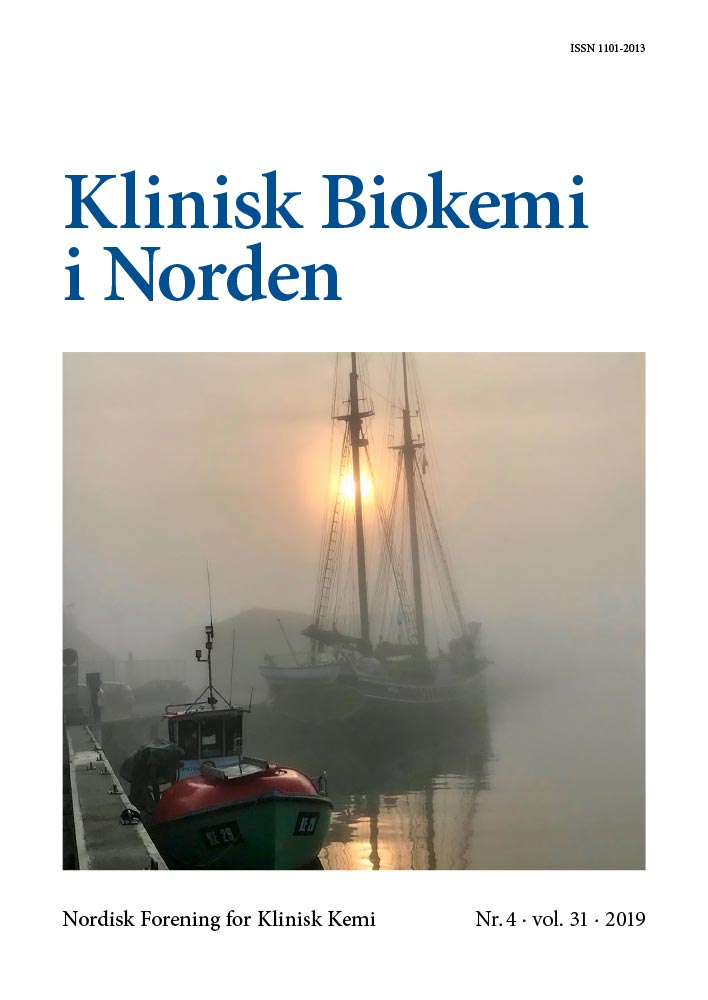 Klinisk Biokemi i Norden – Nr. 4, vol. 31, 2019